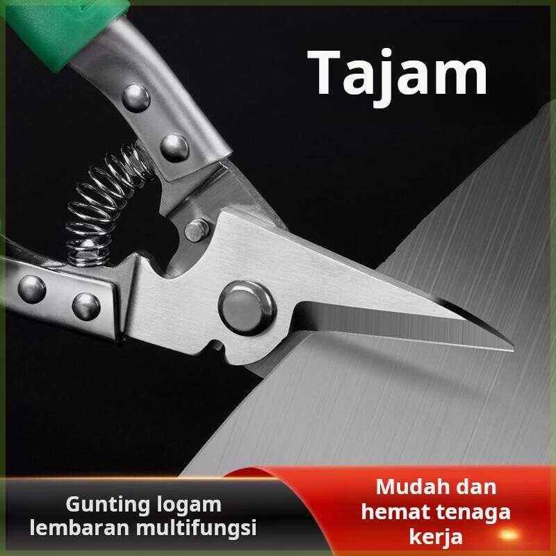

Gunting elektronik multifungsi logam kawat lunas pesawat gunting pelat timah ba tahan karat