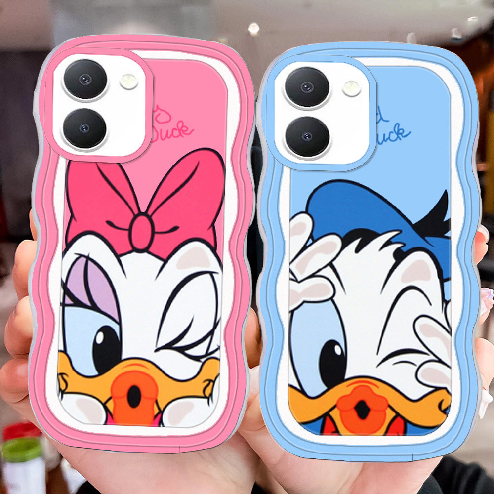 D-60 Donald Duck Transparan Casing untuk Xiaomi Redmi A1 A5 POCO C71 X7 C65 X7 Pro F7 5G Case