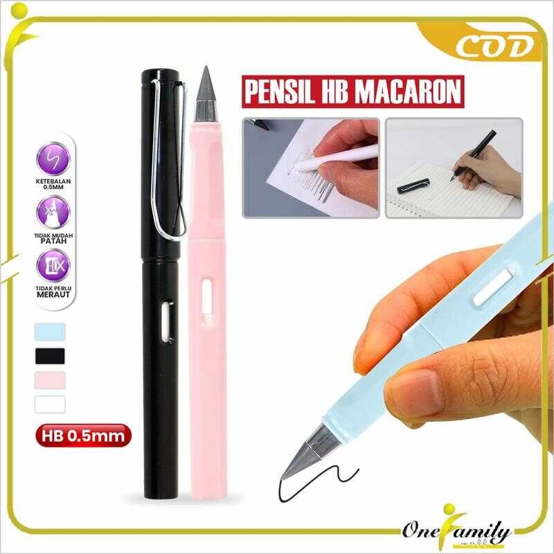 

[COD] OFM A77 Pensil Eternal Batas HB 0.5mm Tanpa Rautan dengan Penghapus Praktis