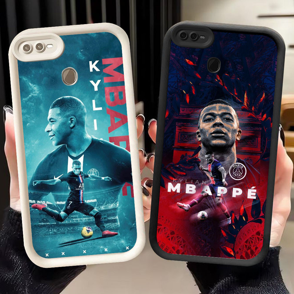 BM-15 Kylian Mbappe Murah Casing HP TPU Anti Gores OPPO A7 A5S A12 A12s F7 F9 F25 Pro