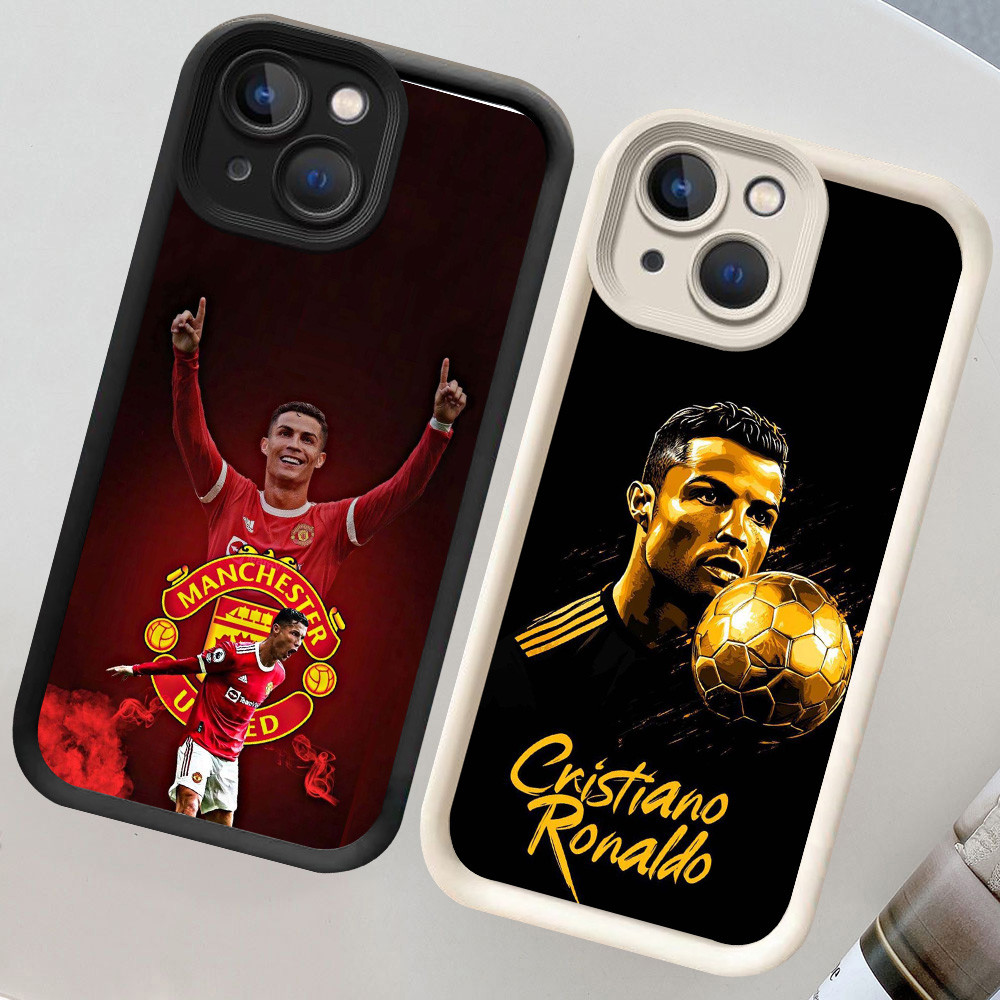 CH10 Ronaldo Lembut Casing untuk Tecno Spark GO2 GO1S GO 30C 2023 2024 Camon 40 12 GO1 Kasus Protekt