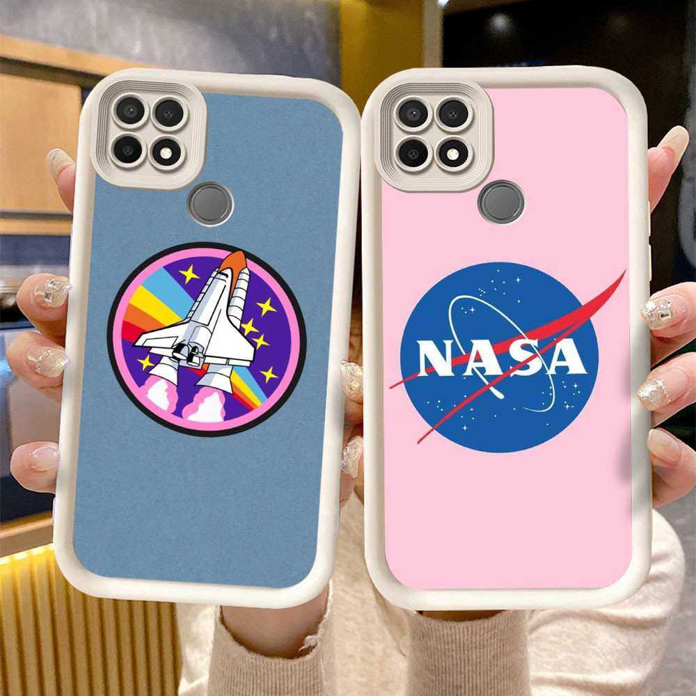 MH30 NASA Astronomy Space Casing untuk Realme Narzo C21Y 30A C21 20 C25Y Kasus