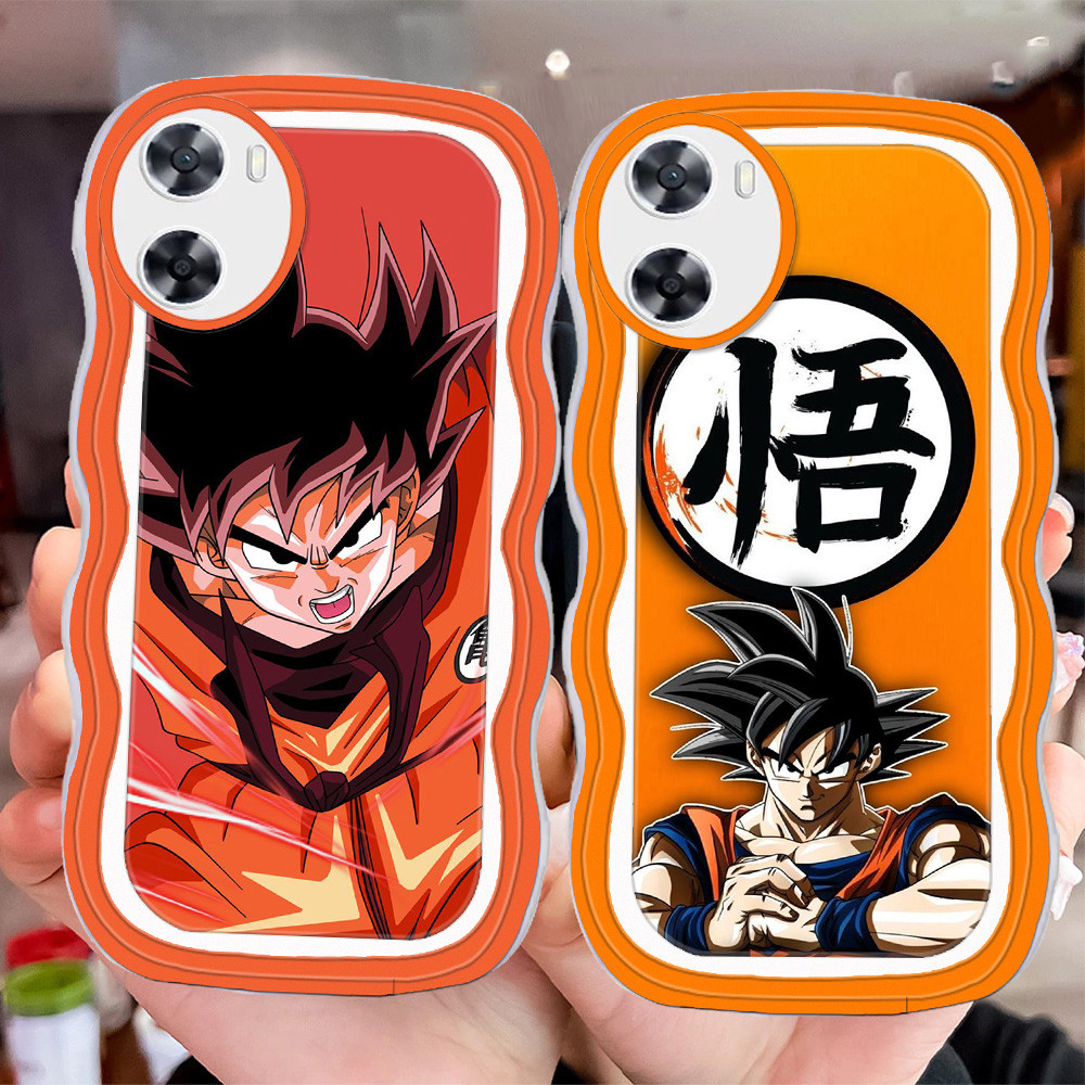 D-13 Dragon Ball Transparan Casing untuk OPPO A57e A57s A77s A76 A77 A36 A57 5G Case
