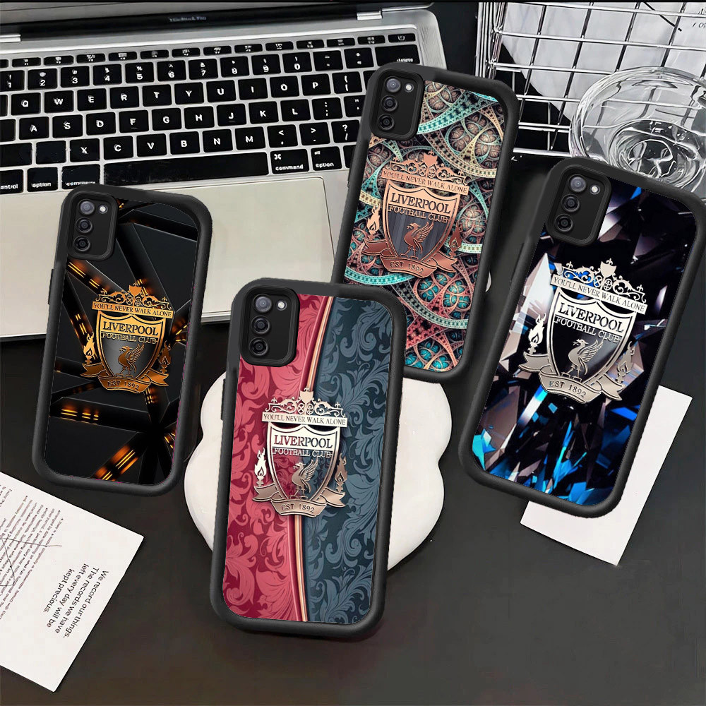 liverpool fc Hp Clear Plating Casing untuk Samsung A20 A56 A11 A10 S20 A21S A51 M02S A36 FE A03S A71