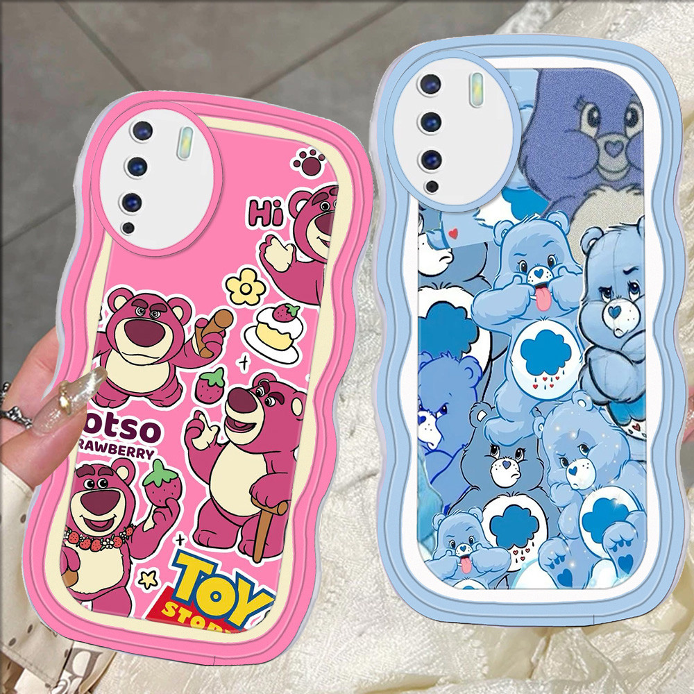 D-15 Lotso Transparan Casing untuk OPPO A33 A91 A53 F15 A31 Reno 3 2020 Case