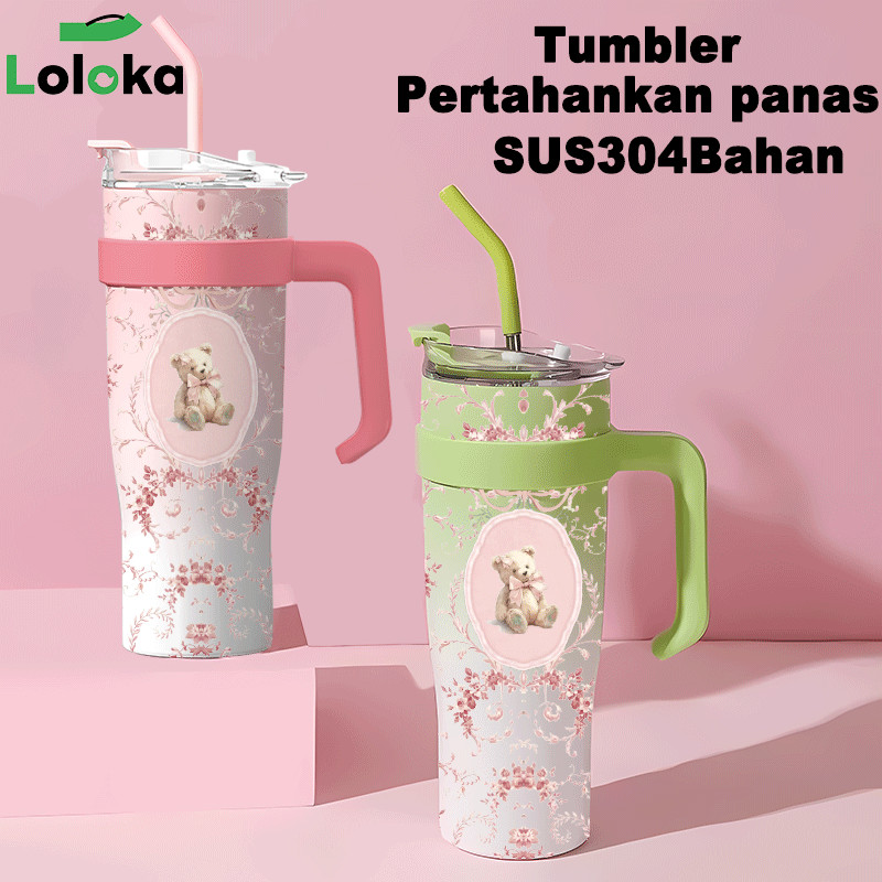 Tumbler Jumbo 1200ML Stainless Steel 304 Termos Air Panas Dingin Double Wall Kapasitas Besar 40BQQQ0