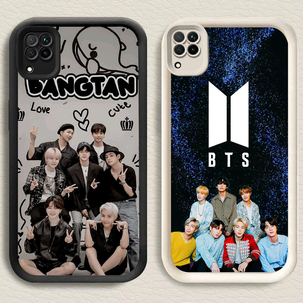 DR-6 BTS AMRY Soft Casing untuk Samsung A12 A22 J2 J4 J7 Pro Plus Prime 5G
