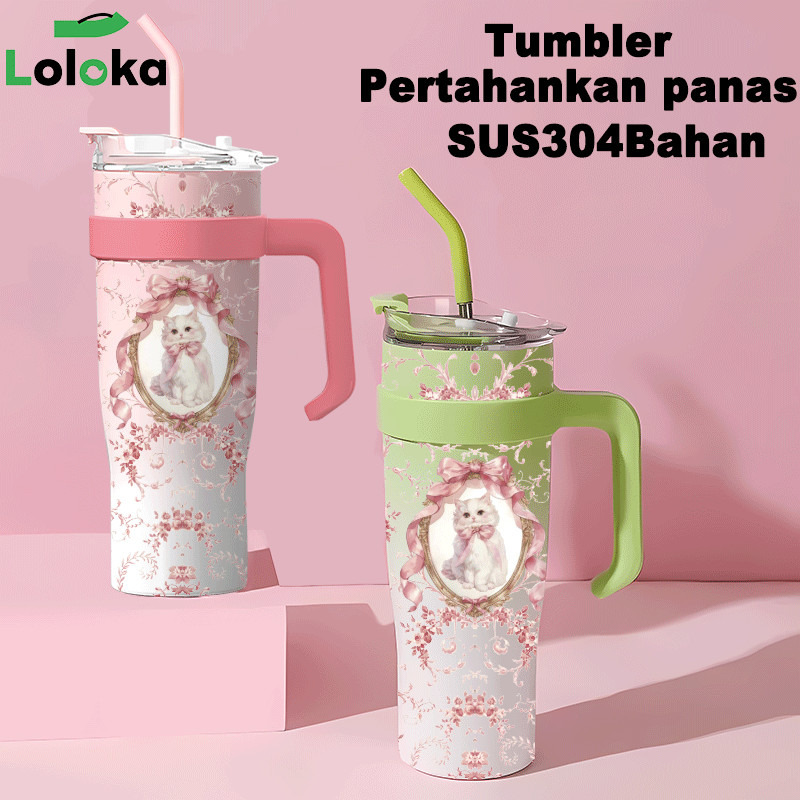 Tumbler Jumbo 1200ML Stainless Steel 304 Termos Air Panas Dingin Double Wall Kapasitas Besar 40BQQQ0