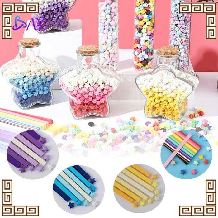 

540pcs Origami Bintang/Origami Paper/Lucky Star Craft Handmade
