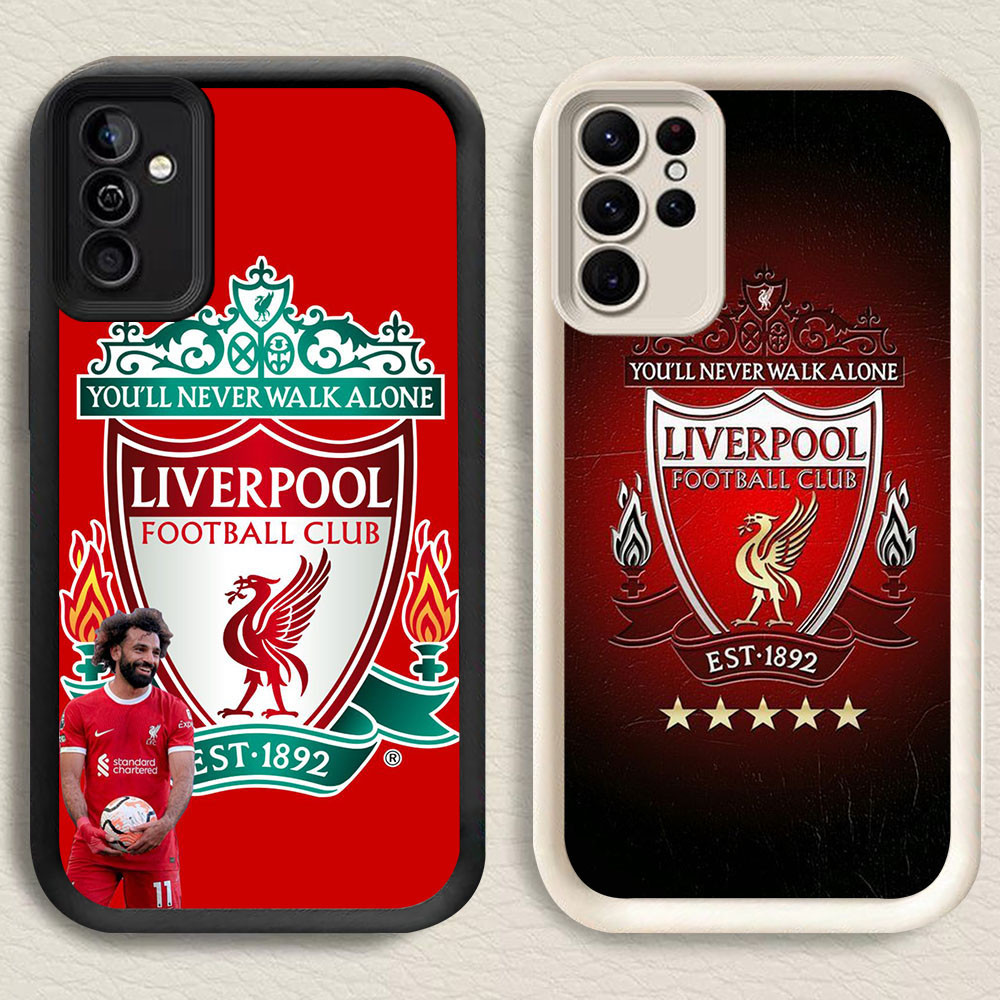 DR-19 Liverpool Soft Casing untuk Samsung A55 A54 M15 S25 S24 S21 FE Ultra