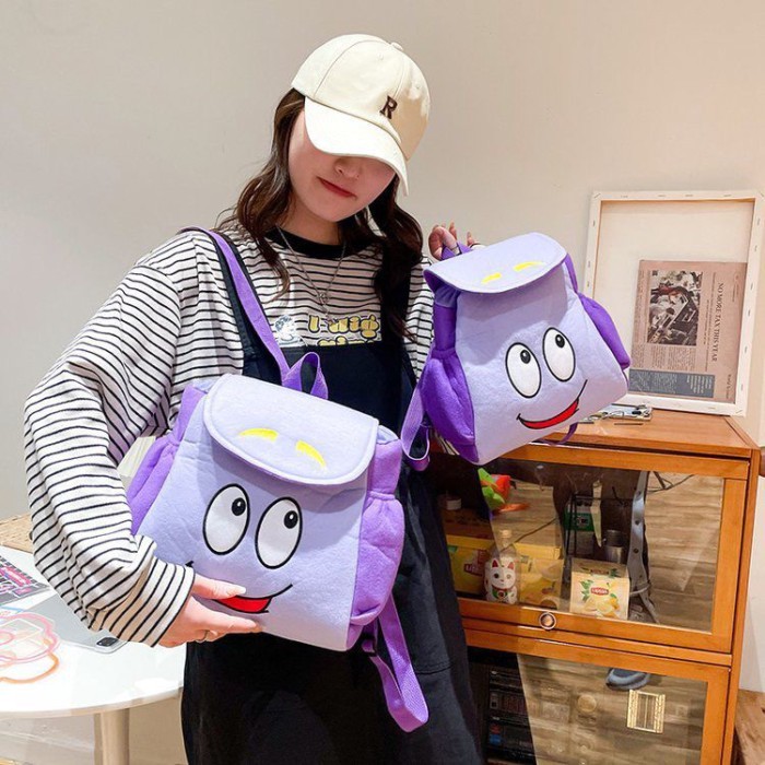 Ransel Dora The Explorer Ransel Kecil Selempang Kartun Peta Dora Tas Sekolah Anak Dora Yang Sama