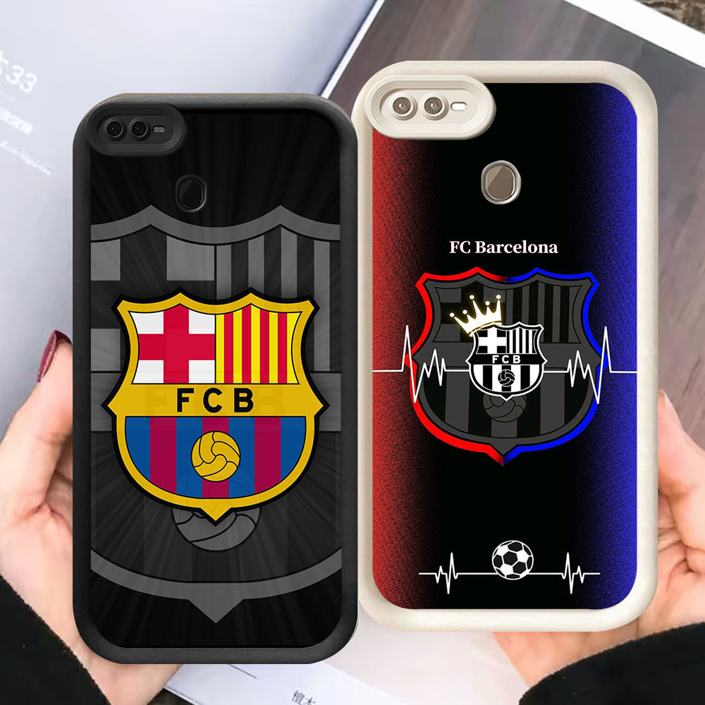 BM-9 FCB Barcelona Murah Casing HP TPU Anti Gores OPPO A7 A5S A12 A12s F7 F9 F25 Pro