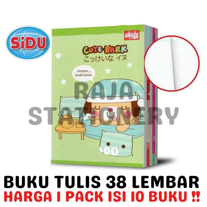 

38 LEMBAR GARIS SKOLA BY SiDU NOTEBOOK A5 SINAR DUNIA BUKU TULIS ANAK [10PCS]