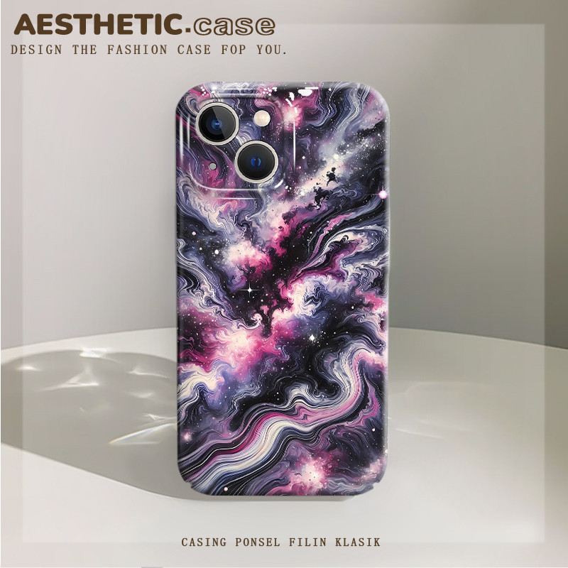 HD Casing hp glossy for iphone 11 12 13 14 Plus 15 pro max 6 6s 7 8plus x xs xr xsma aesthetic hardc