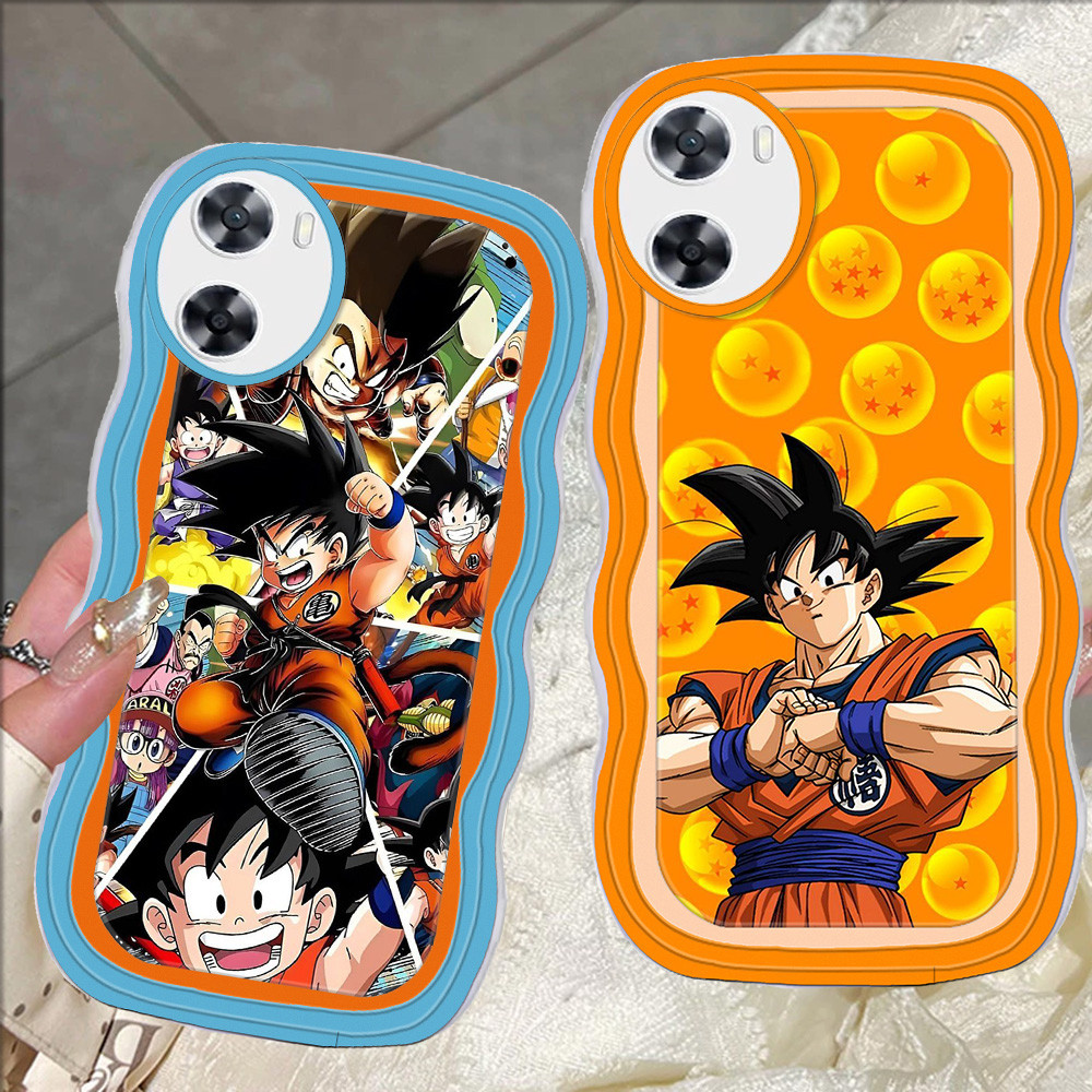 D-107 Dragon Ball Z Transparan Casing untuk OPPO A57e A57s A77s A76 A77 A36 A57 5G Case