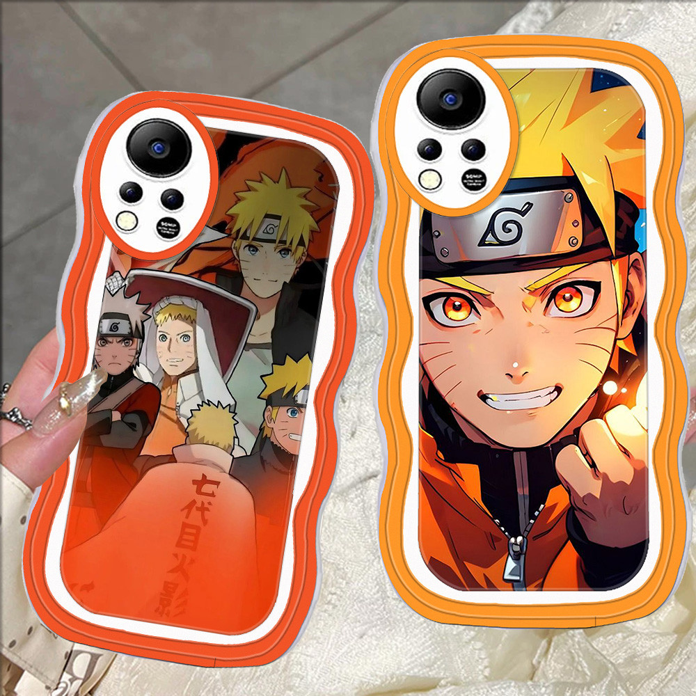 D-69 Naruto Super Transparan Casing untuk Infinix HOT Note 11 11S NFC 2021 Pro Case