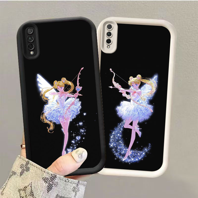 YZ-136 Sailor Moon Sailor Moon Sangat indah Casing untuk Samsung A7 M02 A30s A03 A50 A02 A50s Core 2