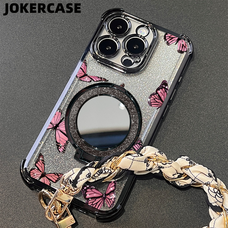 Case Realme C63 Note60 7i C11 Braket Cermin Untuk Silikon Casing Realme C20 C51 5i 5s Realme Note 50