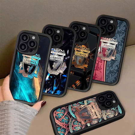 liverpool fc Hp Clear Plating Casing untuk Samsung A73 A33 A12 A30s A7 A53 A13 Core A52S A52 A04s M0