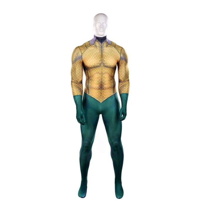 Aquaman And Queen Movie Game Anime Costume Tights Lycra Adult And Children Performance Costumes