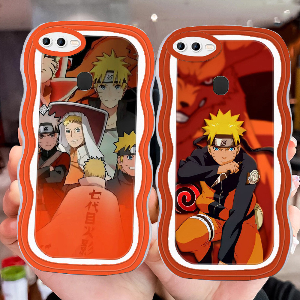 D-69 Naruto Super Transparan Casing untuk OPPO A12S A7n A12 F7 A5S F9 Pro F5 A7 Case