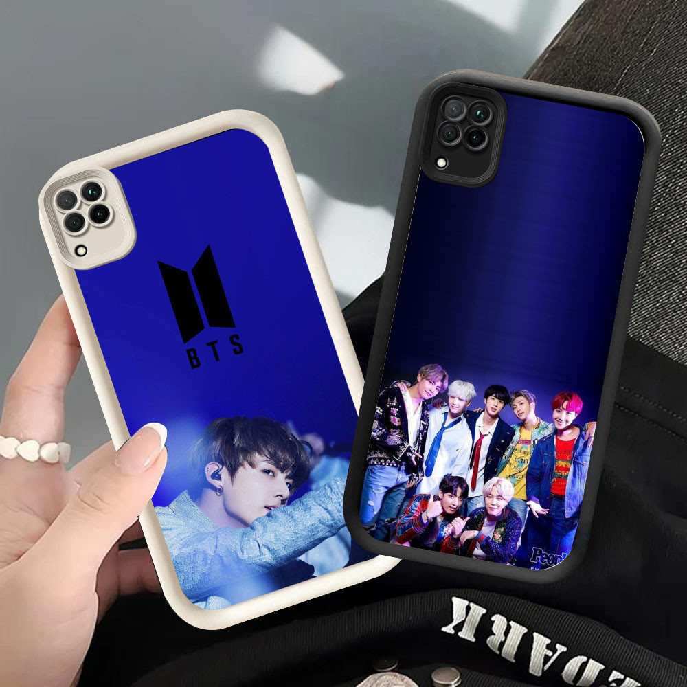 YS-29 BTS ARMY Soft Silicone Casing untuk Samsung A12 A22 J2 J4 J7 Pro Plus Prime 5G