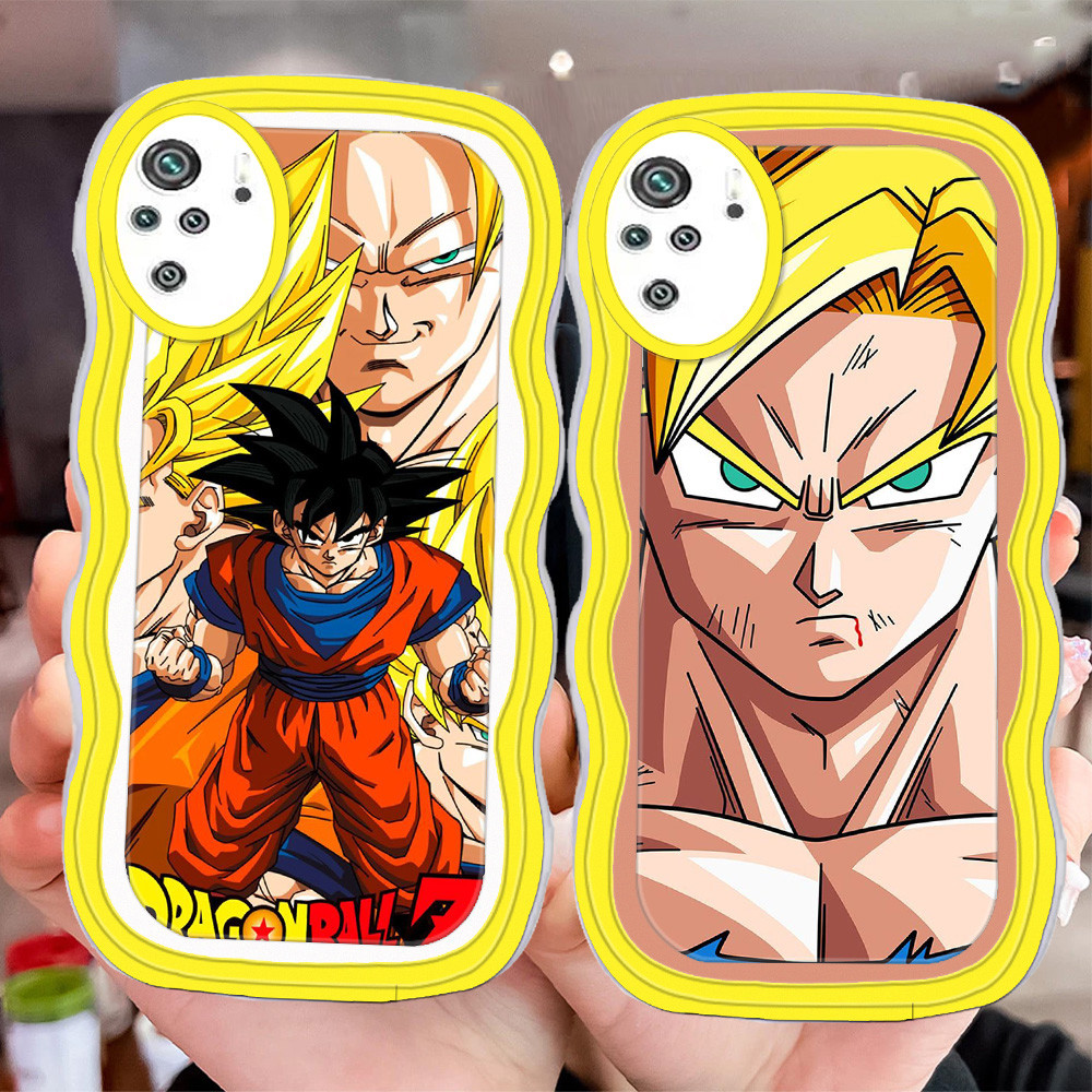 D-13 Dragon Ball Transparan Casing untuk Xiaomi Redmi Note 10 10S 10C Pro Max 5G Case