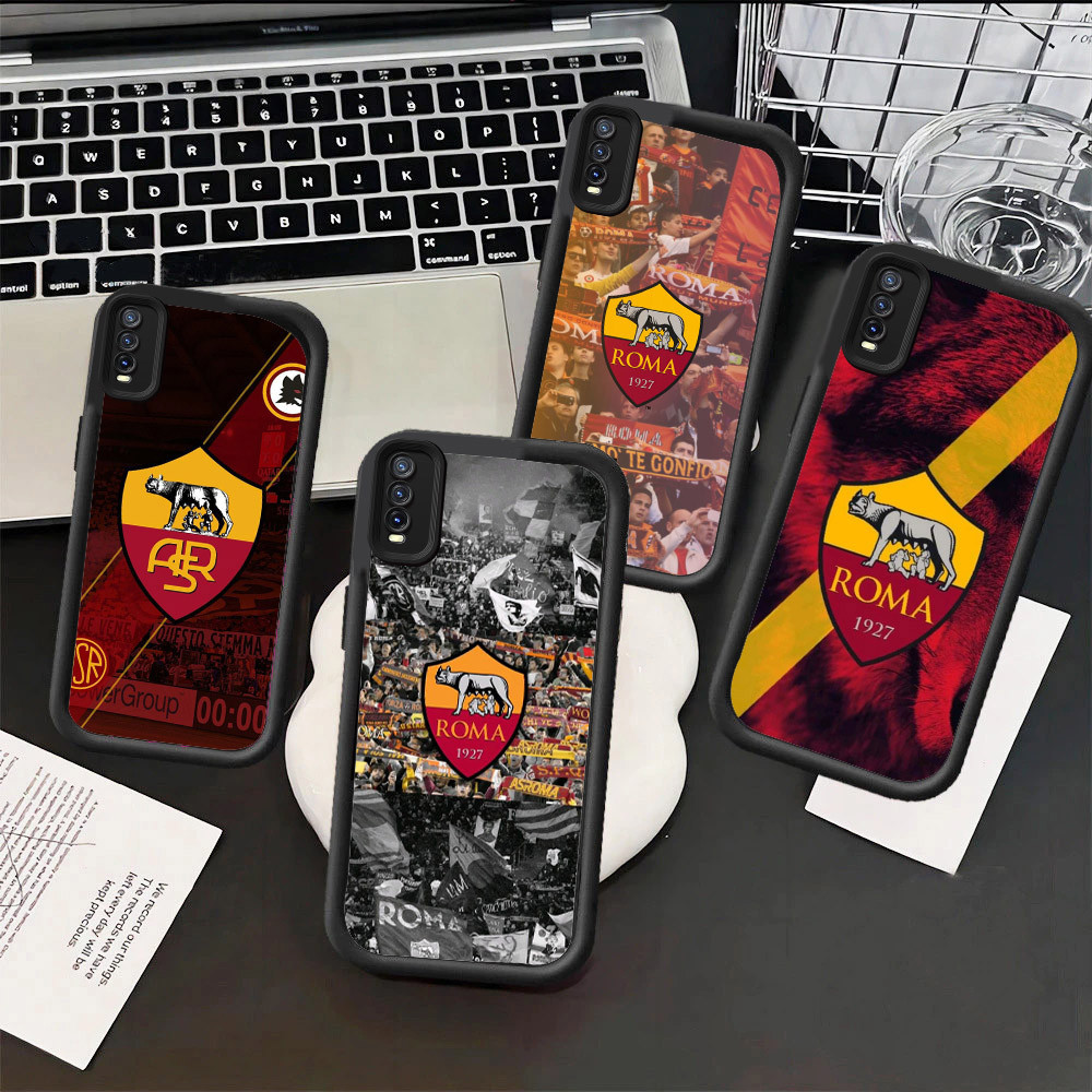 AS-Roma Hp Clear Plating Casing untuk VIVO IQOO Y15a Y17S Y35 Y55 Y02S Y55S Y22 Y33S Z9X V27 Y01 Y15