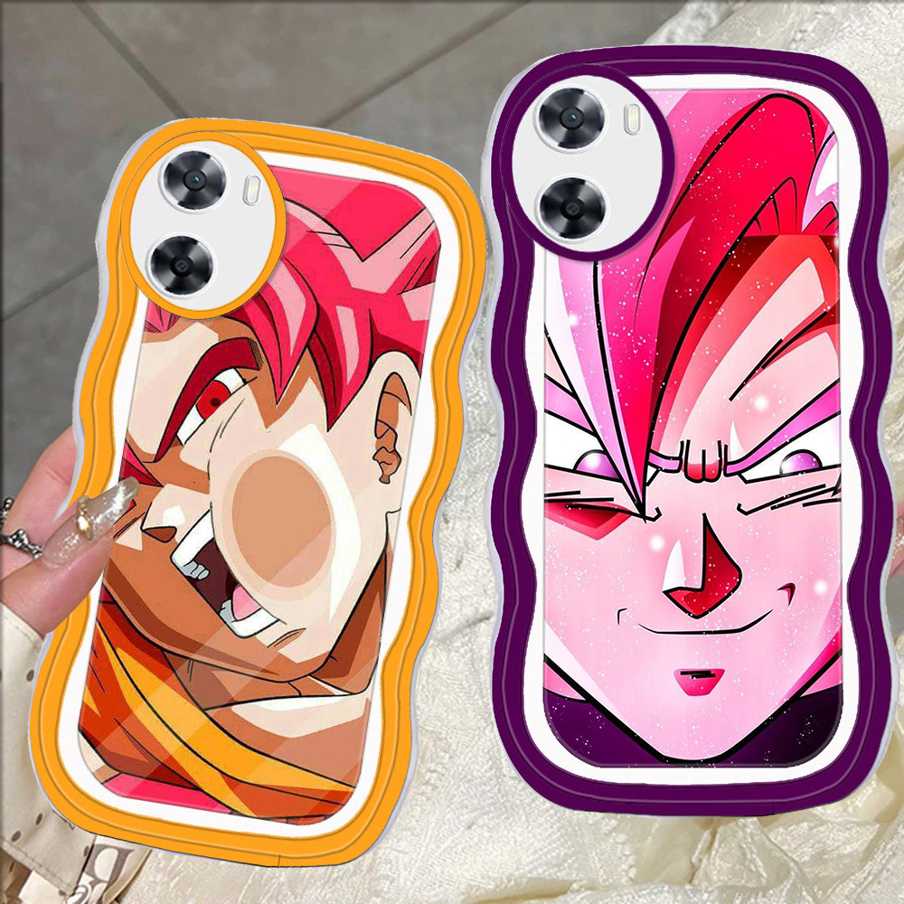 D-48 Dragon Ball Transparan Casing untuk OPPO A57e A57s A77s A76 A77 A36 A57 5G Case