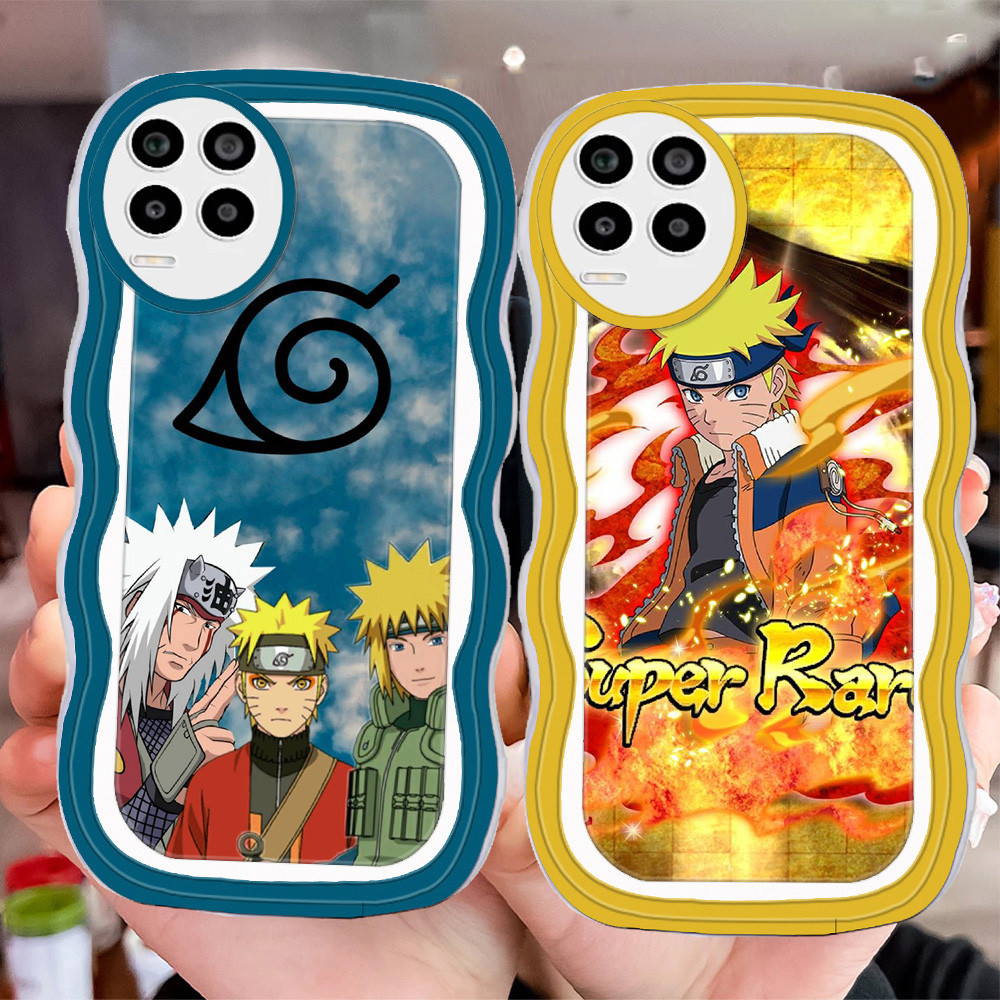 D-24 Naruto Transparan Casing untuk Realme 8i 7i C17 8 Pro 5G Case
