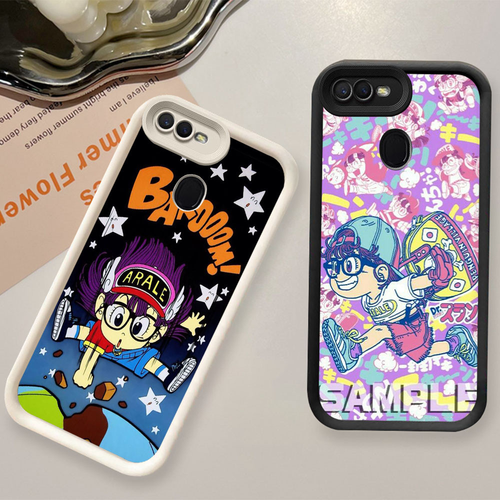 ST13 Dr Slump Casing untuk OPPO A5S F5 A12 F9 A12s A7 F7 A11K 2018 Pro Kasus Ponsel