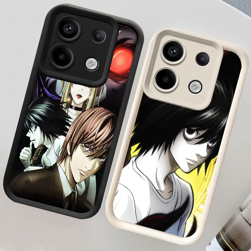CH36 Death Note Lembut Casing untuk Xiaomi Redmi Note 13 14 Pro Plus 5G Kasus Protektif