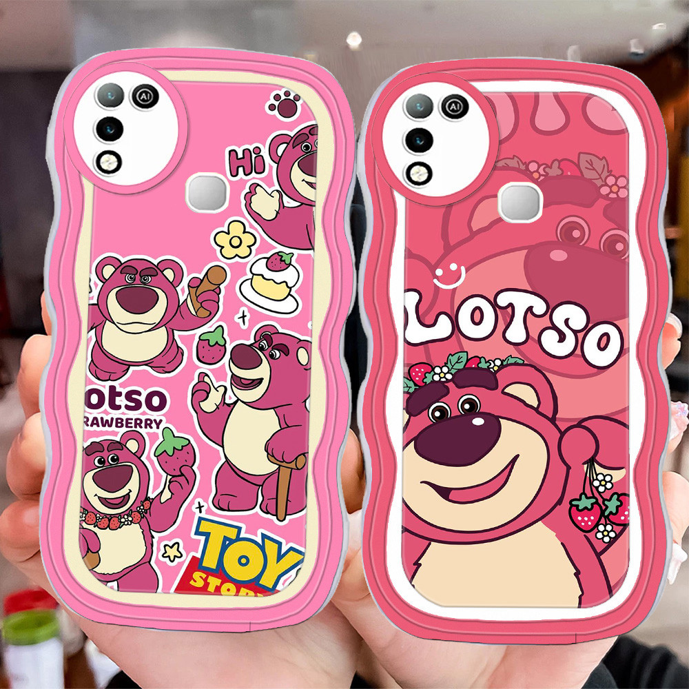 D-15 Lotso Transparan Casing untuk Infinix HOT Note Smart 10 Plus Play Pro Case