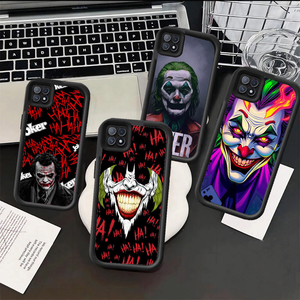 Joker Hp Clear Plating Casing untuk OPPO Narzo 8S A54 8 A53 A54S A52 A33 A53S A16s A11S A16 A72 30 Q
