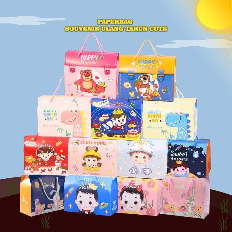 

WED Paperbag Besar / Goodie Bag Ulang Tahun PP16