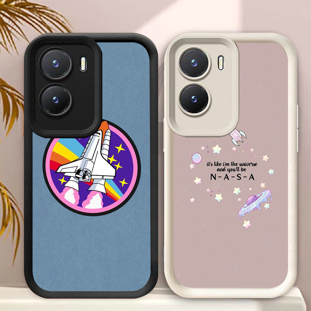 MH30 NASA Astronomy Space Casing untuk VIVO Y22 Y15s Y15a Y02S Y22s Y16 Y35 5G Kasus