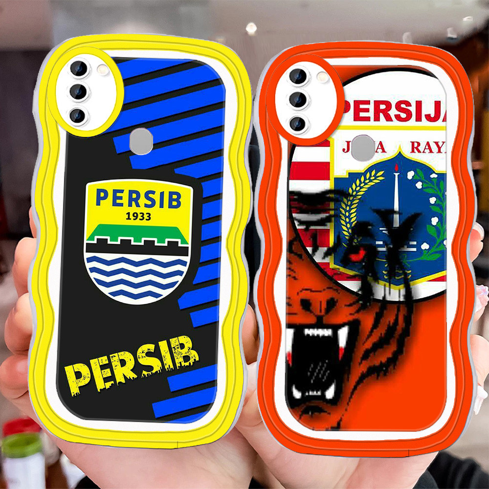 D-70 Persib Persija Transparan Casing untuk Samsung A20S A10S A11 A10 M10 M20 M11 A21S A20 Case
