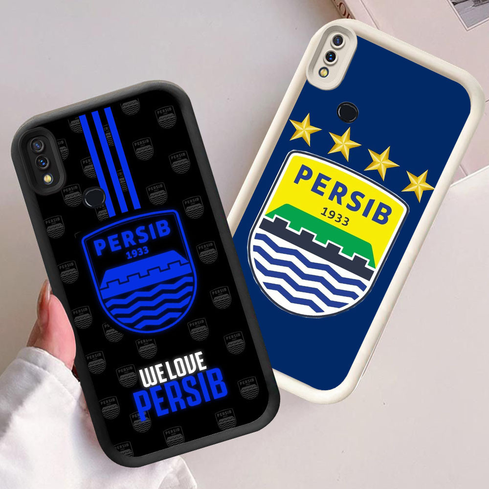 YS-16 Persib Bandung Soft Silicone Casing untuk Samsung A10S A30 A20S A36 A20 A11 A21S A10 A56 M11