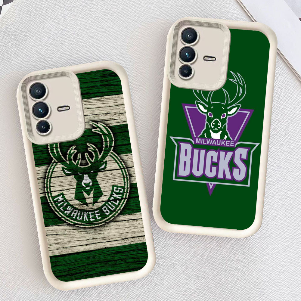 Lembut Casing untuk VIVO V50 Y75 V23 V23E Y200 Lite 5G Kasus CF38 Milwaukee Bucks