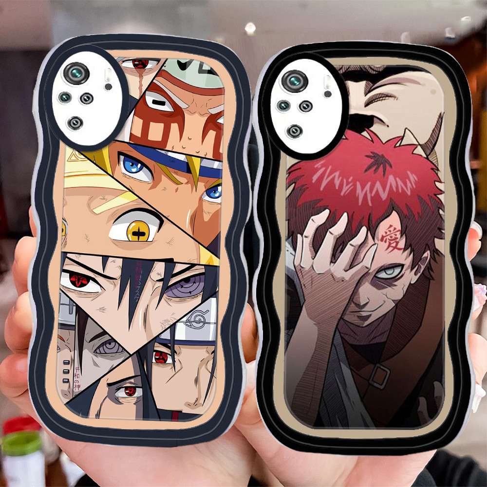 D-24 Naruto Transparan Casing untuk Xiaomi Redmi Note 10 10S 10C Pro Max 5G Case