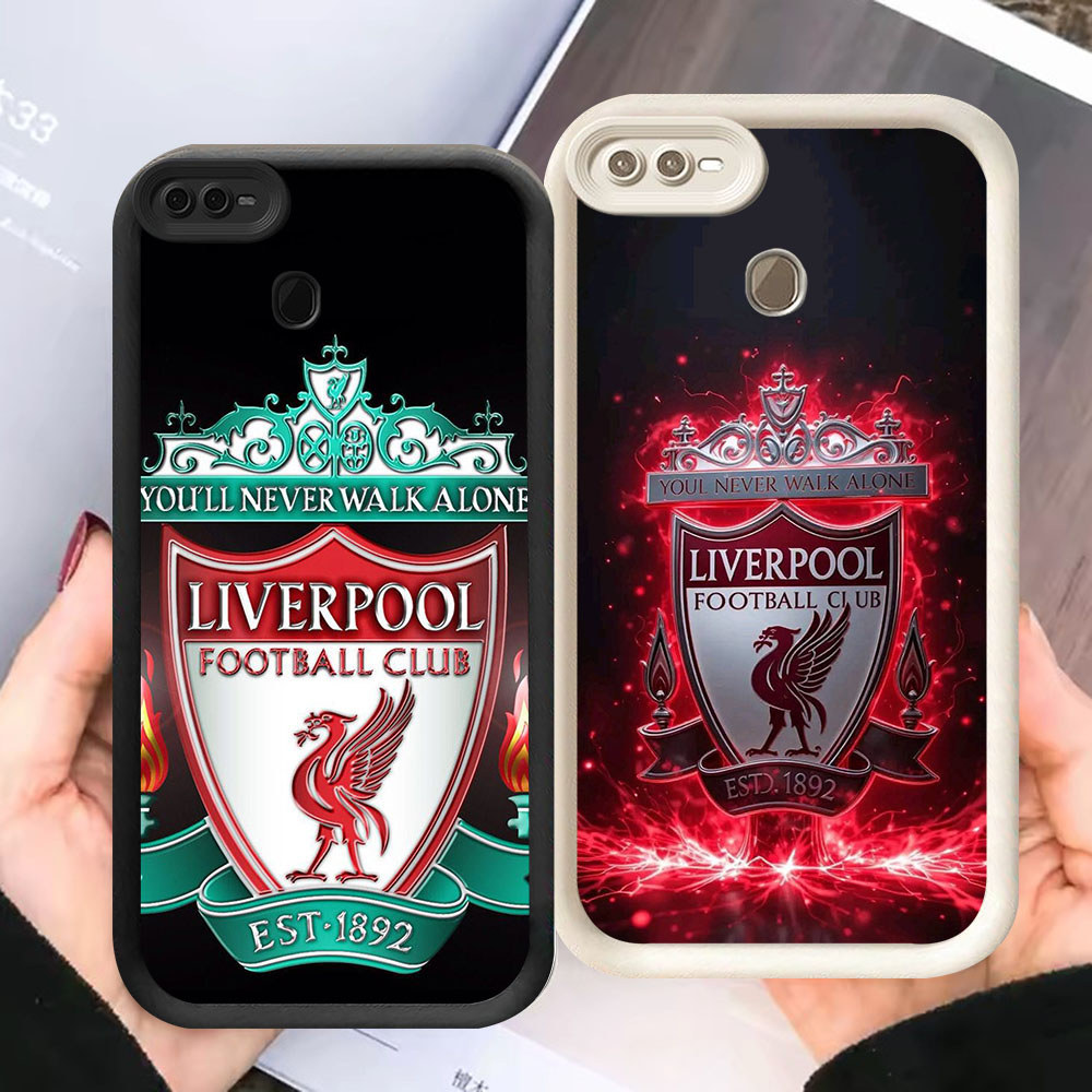 BM-16 Liverpool FC Murah Casing HP TPU Anti Gores OPPO A7 A5S A12 A12s F7 F9 F25 Pro