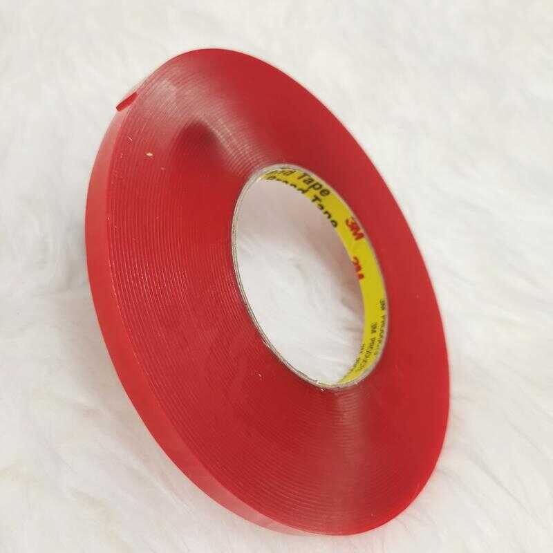 

DOUBLE TAPE 3M MERAH TRANSPARAN (10MM x 15meter)