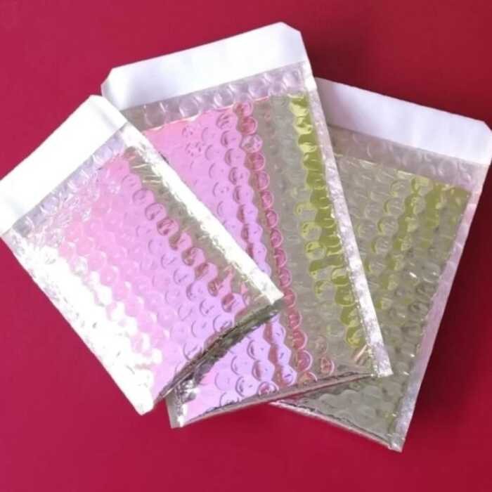 

Amplop bubble FOIL 9x13 mailer PACKING pengiriman barang Bubble