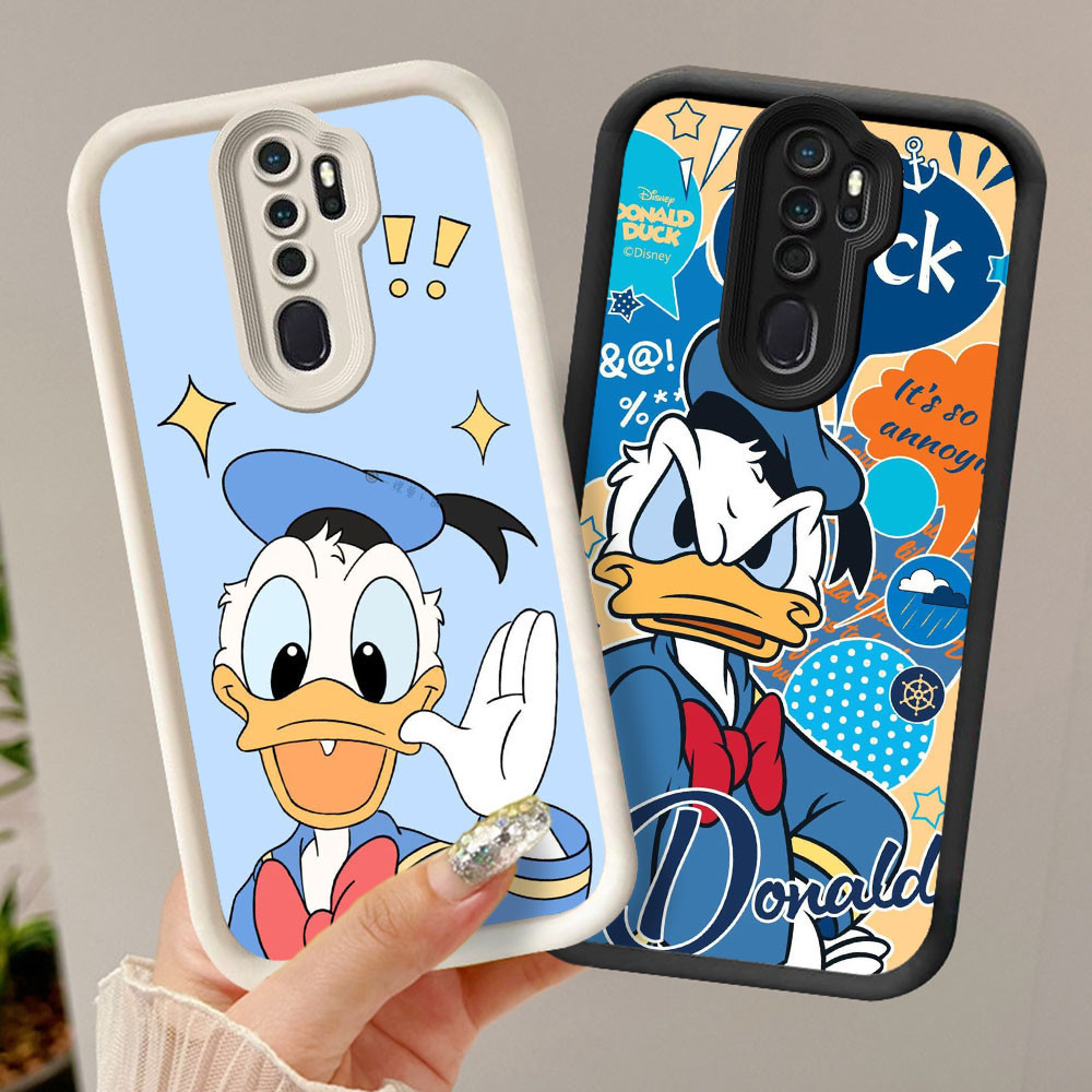 ST12 Donald duck Casing untuk OPPO Reno A9 2Z F11 A5 2F 2020 Pro Kasus Ponsel