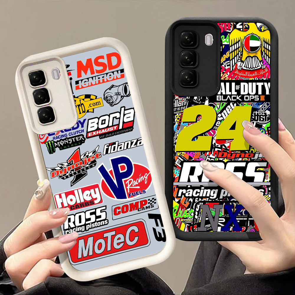 Casing untuk Infinix HOT Note 60 60i 50X 50i 50 50S Pro Plus 5G Q-86 logo