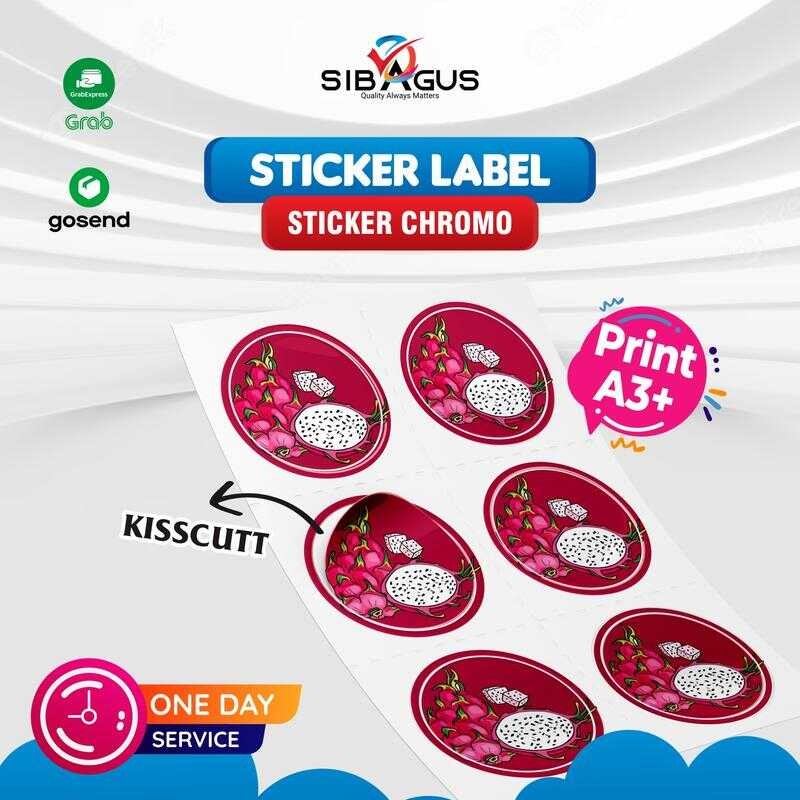 

STIKER LABEL CROMO BONTAK STICKER KEMASAN / SEHARI JADI label untuk