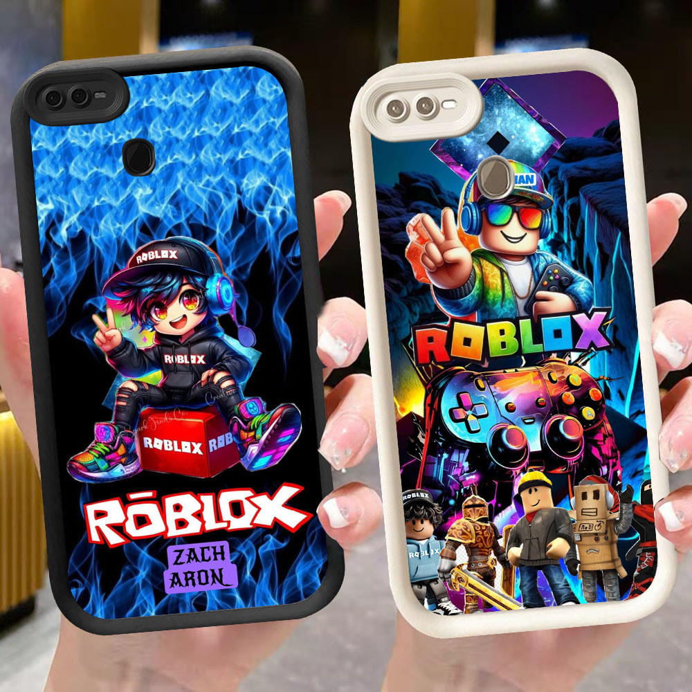 BM-26 Roblox Murah Casing HP TPU Anti Gores OPPO A7 A5S A12 A12s F7 F9 F25 Pro