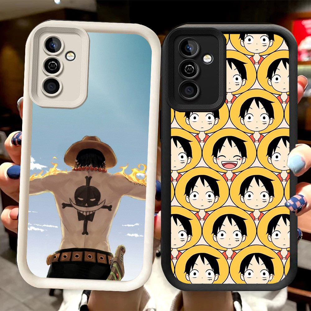 R41 One Piece Casing untuk Samsung A73 A52S A53 A52 A72 5G Hitam dan Putih