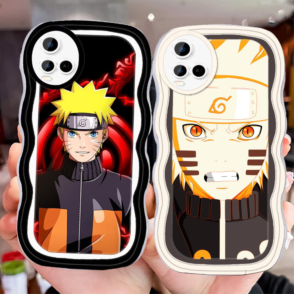 D-51 Uzumaki Naruto Transparan Casing untuk VIVO Y21s Y21e Y33 Y33s Y21 Y21a Case