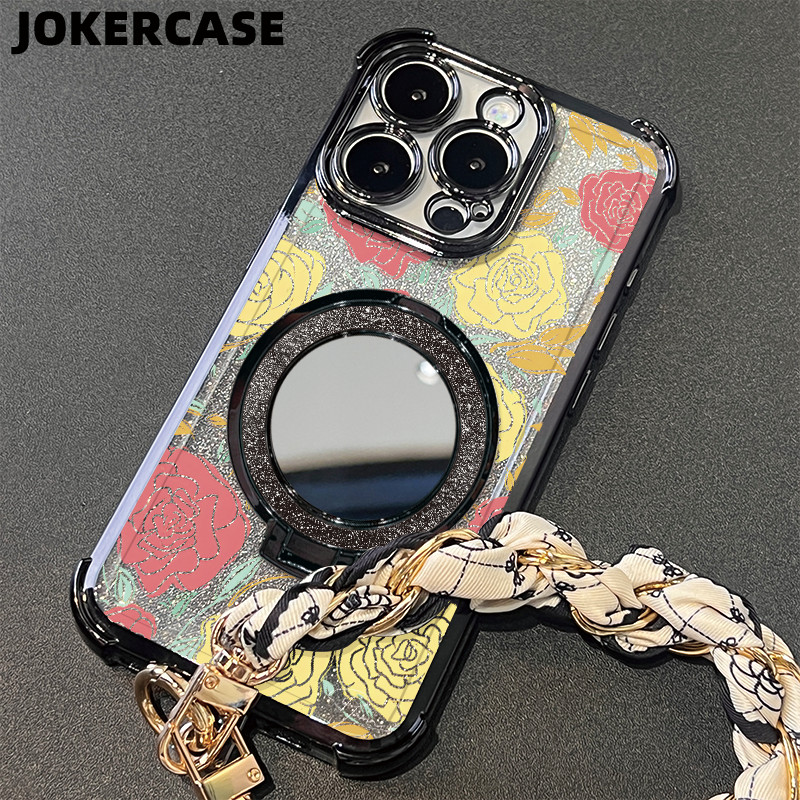 Case Realme C63 Note60 7i C11 Braket Cermin Untuk Silikon Casing Realme C20 C51 5i 5s Realme Note 50
